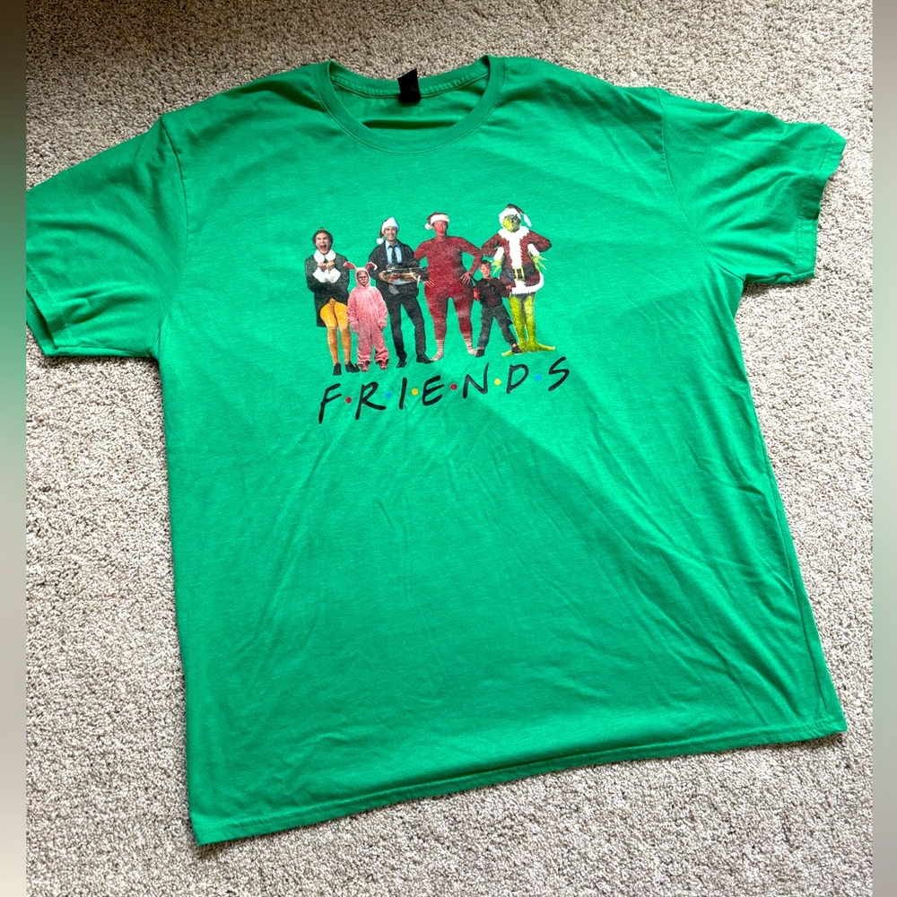 Christmas Tshirt Holiday Humor Famous Movie Tee 2XL